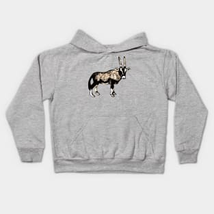 Oryx antlope Kids Hoodie